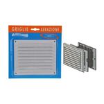 Laventilazione Griglia Pl 175X146 Rete Regolabile Bl