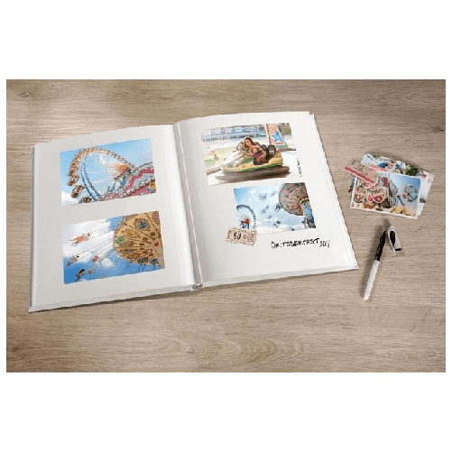 Walther-Fun-album-fotografico-e-portalistino-Blu-50-fogli-Rilegatura-all-inglese