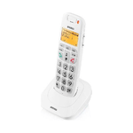 Brondi-Bravo-Bright-Telefono-DECT-Identificatore-di-chiamata-Bianco