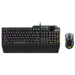 ASUS-TUF-Gaming-Combo-K1M3-tastiera-Mouse-incluso-USB-QWERTY-Italiano-Nero-Grigio