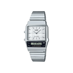 Casio Edgy AQ-800E-7AEF Orologio Vintage con Cinturino in Acciaio Inox