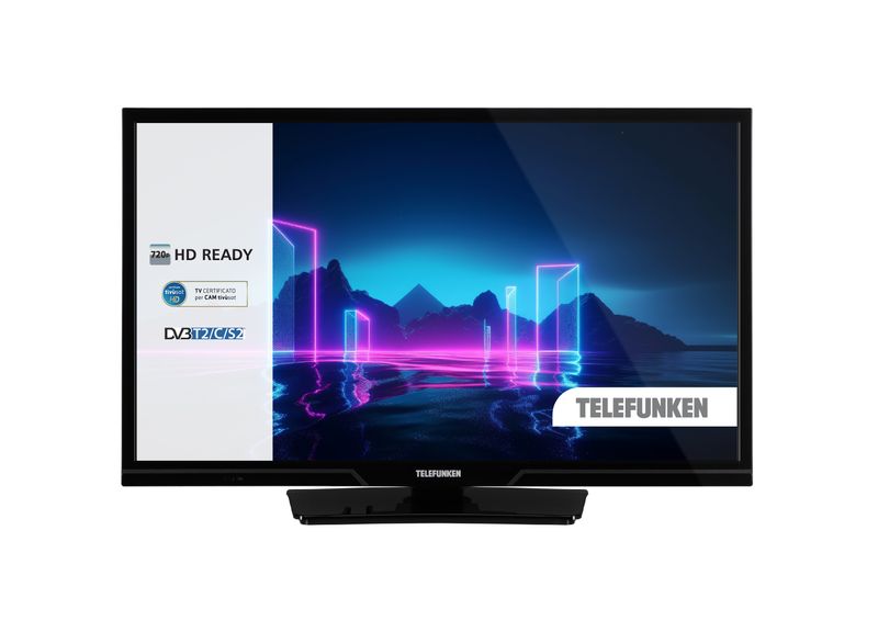 Telefunken-TE24555S27YXD-TV-61-cm--24--HD-Nero-220-cd-m²