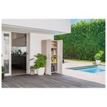 Keter Armadietto Portaoggetti con Ripiani Groove Beige e Sabbia