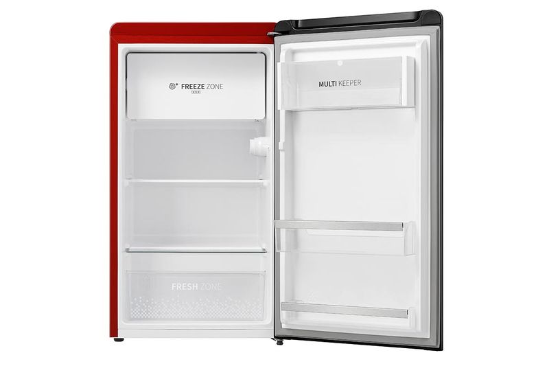 Hisense-RR106D4CRF-monoporta-Libera-installazione-82-L-F-Rosso