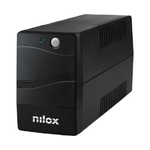 Nilox Premium Line Interactive 800 SAI 800VA 560W UPS - AVR - 2x Schukos - Borse di protezione e disturbi della rete ele