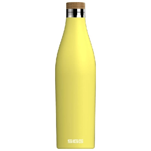 SIGG-Meridian-Ultra-Lemon-Uso-quotidiano-700-ml-Bamboo-Acciaio-inossidabile-Giallo