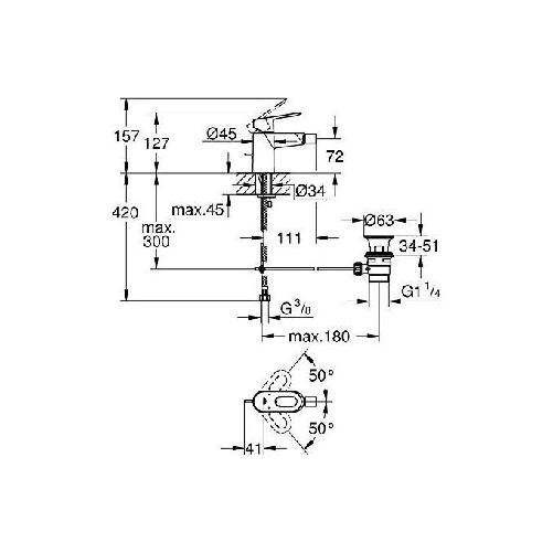 GROHE-BauLoop-Cromo