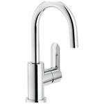 Nobili Rubinetteria Sand 99338-2 Miscelat. Lavabo Scarico Push Bocca Girevole Cromo