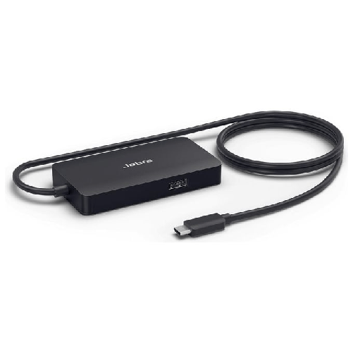 Jabra 14207-58 hub di interfaccia usb 3.2 gen 1 (3.1 gen 1) type-c nero
