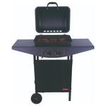 Sandrigarden Barbecue Argentina 2 Fuochi a Gas Acciaio 5kw