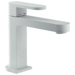 Nobili Rubinetteria Up 94118-2 Miscelatore Lavabo S-Scarico Bianco Opaco