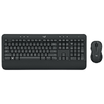 Logitech Advanced MK545 tastiera Mouse incluso RF Wireless QWERTY US International Nero (MK545 ADVANCED WIRELESS COMBO -