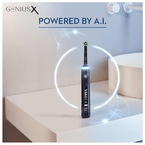 Oral-B-Genius-X-Adulto-Spazzolino-oscillante-Nero