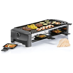 Princess Raclette con Griglia e Teppanyaki Party per 8 Persone 1300 W