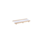 Tagliere Rettangolare a Servire 30X13X2 Cm in Marmo-Bamboo