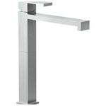 Nobili Rubinetteria Mia 102128-2 Miscelat. Lavabo Alto H.304 Con Scarico Push Inox