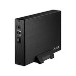 Adj AH612 Box 3.5 Sata a Usb 3.0 Nero Slim Case Alluminio