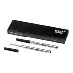 Mont Blanc Confezione 2 Refill Mystery Black Nero M