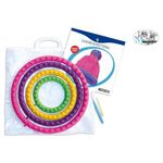 Playbox 2470978 Creative Crea Maglieria Anelli 4 Pezzi