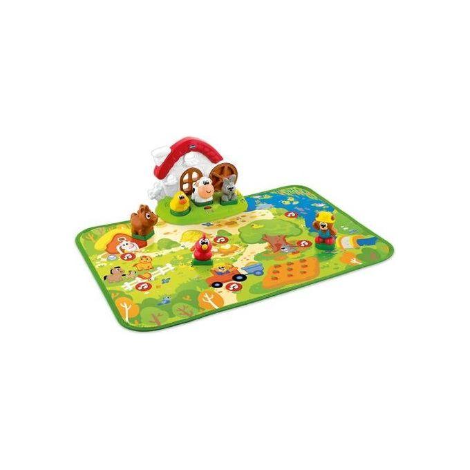 Prime attività Chicco 00010769000000 Bilingual Abc Playset Animali Del