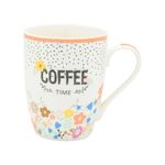 KB8 Tazza Mug in Porcellana Flower 340cc kb8