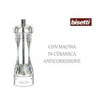 Bisetti Macinapepe e macinasale in acrilico Spice 16 cm