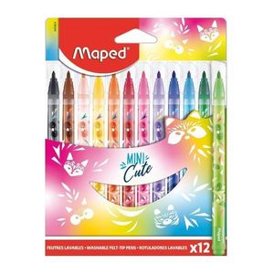 Maped Confezione 12 Mini Cute Pennarelli