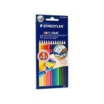 Staedtler 8682464 Confezione 12 Pastelli Matita Acquerellabili Colori Assortiti a Sezione Esagonale