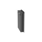 Panduit PanZone - Consolidation point box - in-ceiling mountable, wall mountable - black - 2U - 48 p