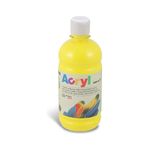 Primo Bottiglia 500ml Tempera Acrilica Giallo Primario