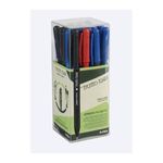 Scatola 24 penna sfera colori assortiti Tratto 1 Green punta media 1.0mm