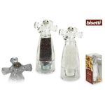 Bisetti Macinapepe Acrilico Trasparente 14,5cm Rubinetto