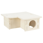 TRIXIE-Casetta-per-Roditori-con-3-Camere-30x12x30-cm-in-Legno