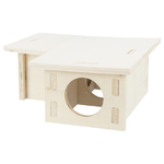 TRIXIE-Casetta-per-Roditori-con-3-Camere-30x12x30-cm-in-Legno