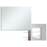 Brixo 178006b Specchio per Bagno Rettangolare 60x80cm