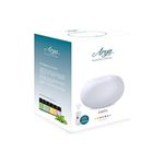 Arya HD Diffusore in Vetro Satinato Earth Bianco 13x22.2x13cm