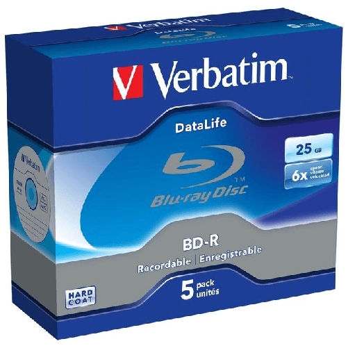 Verbatim-DataLife-6x-BD-R-25-GB-5-pz