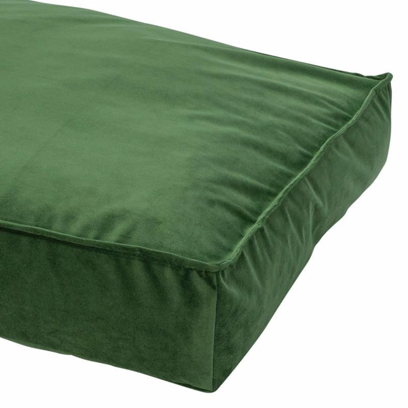 Madison-Cuscino-per-Cani-Velvet-100x70x15-cm-Verde