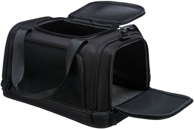 TRIXIE-Trasportino-per-Cani-da-Aereo-Plane-44x28x25-cm-Nero