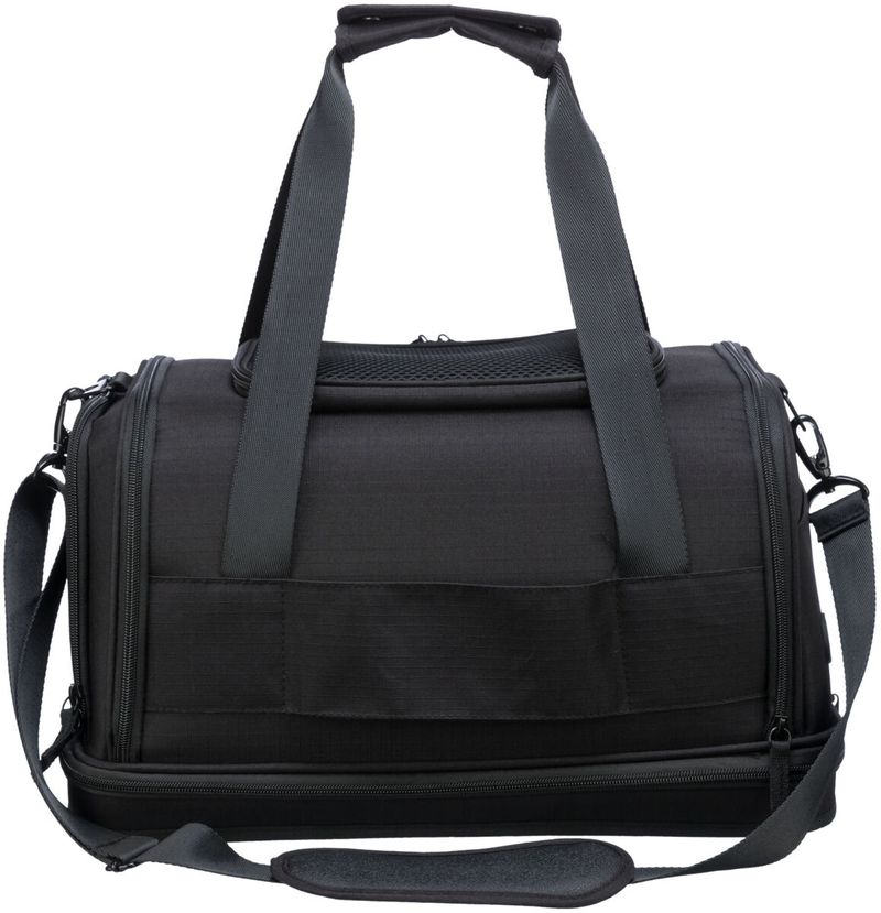 TRIXIE-Trasportino-per-Cani-da-Aereo-Plane-44x28x25-cm-Nero