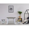 AXI-Set-Tavolo-da-Picnic-per-Bambini-3-pz-Grigio-e-Bianco