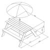 AXI-Tavolo-da-Picnic-per-Bambini-Nick-con-Ombrellone-Marrone