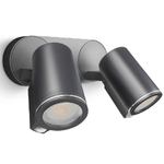 STEINEL Spot DUO Illuminazione da parete da esterno GU10 LED F