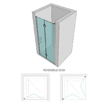 Porta-nicchia-doccia-pieghevole-modello-edera-cristallo-temperato-6-millimetri-----misure-97-100xh195-cm-trasparente...