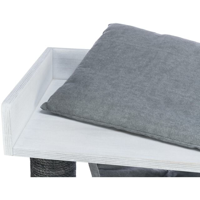 TRIXIE-Palo-Tiragraffi-Gatti-con-Funzione-Scaffale-72x38x110-Grigio