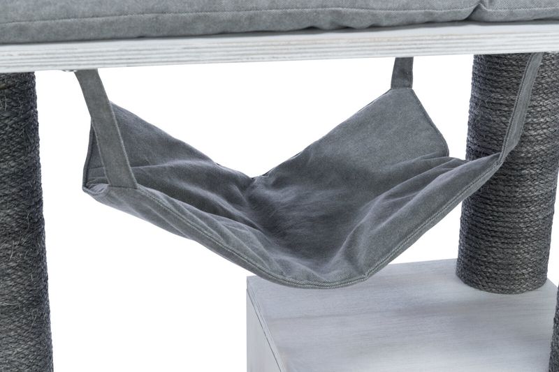 TRIXIE-Palo-Tiragraffi-Gatti-con-Funzione-Scaffale-72x38x110-Grigio