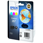 Epson-Globe-Singlepack-Colour-267-ink-cartridge