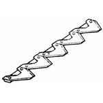 Lama per falciatrice agricola 15 sezioni 3” rigate adattabile BCS Confezione da 1pz