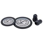 Kit Littmann 40016: 2 Membrane+Anello+Olive Per Classic III, Cardiology IV-Nero 1 kit