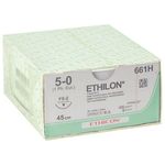 Sutura Monofilamento Ethicon Ethilon - 5-0 Ago 19 Mm conf. 36 pz.